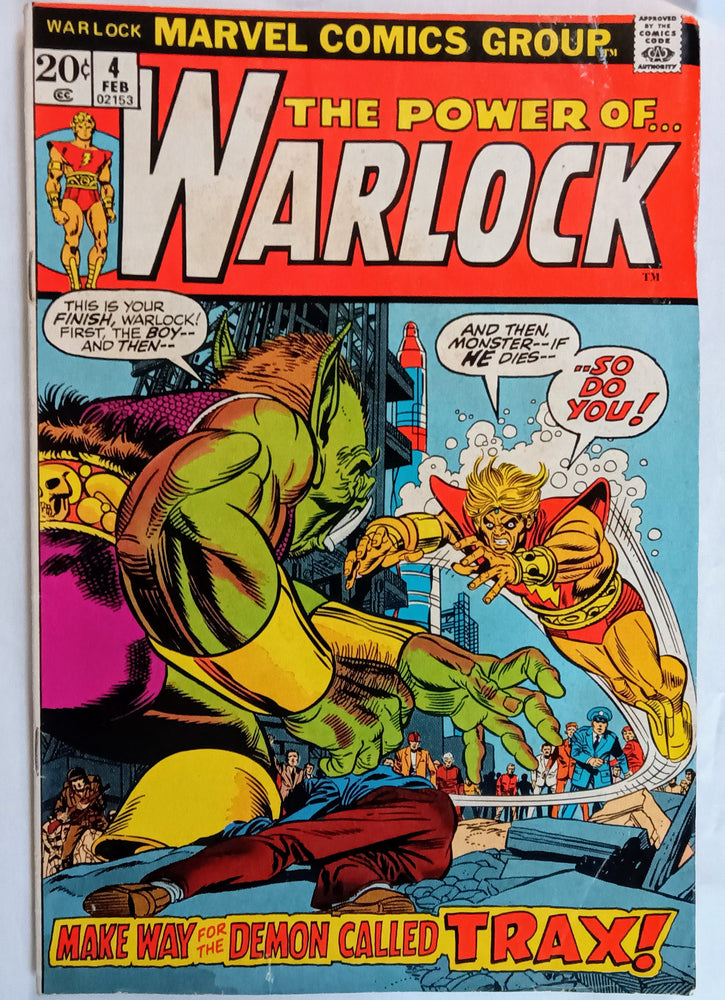 Marvel Comics: Warlock #4 (ONLINE ORDER ONLY)