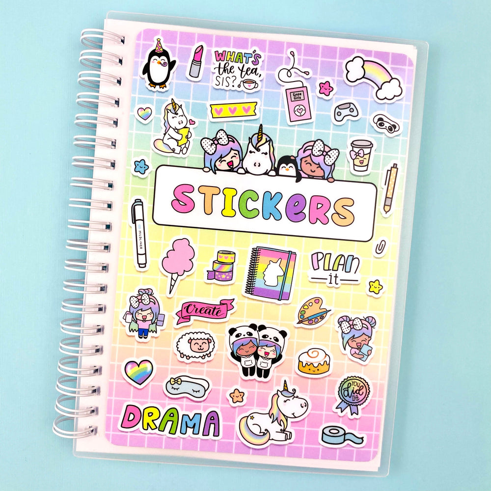 Sticker Collage Reusable Sticker Book (ONLINE ORDER ONLY)