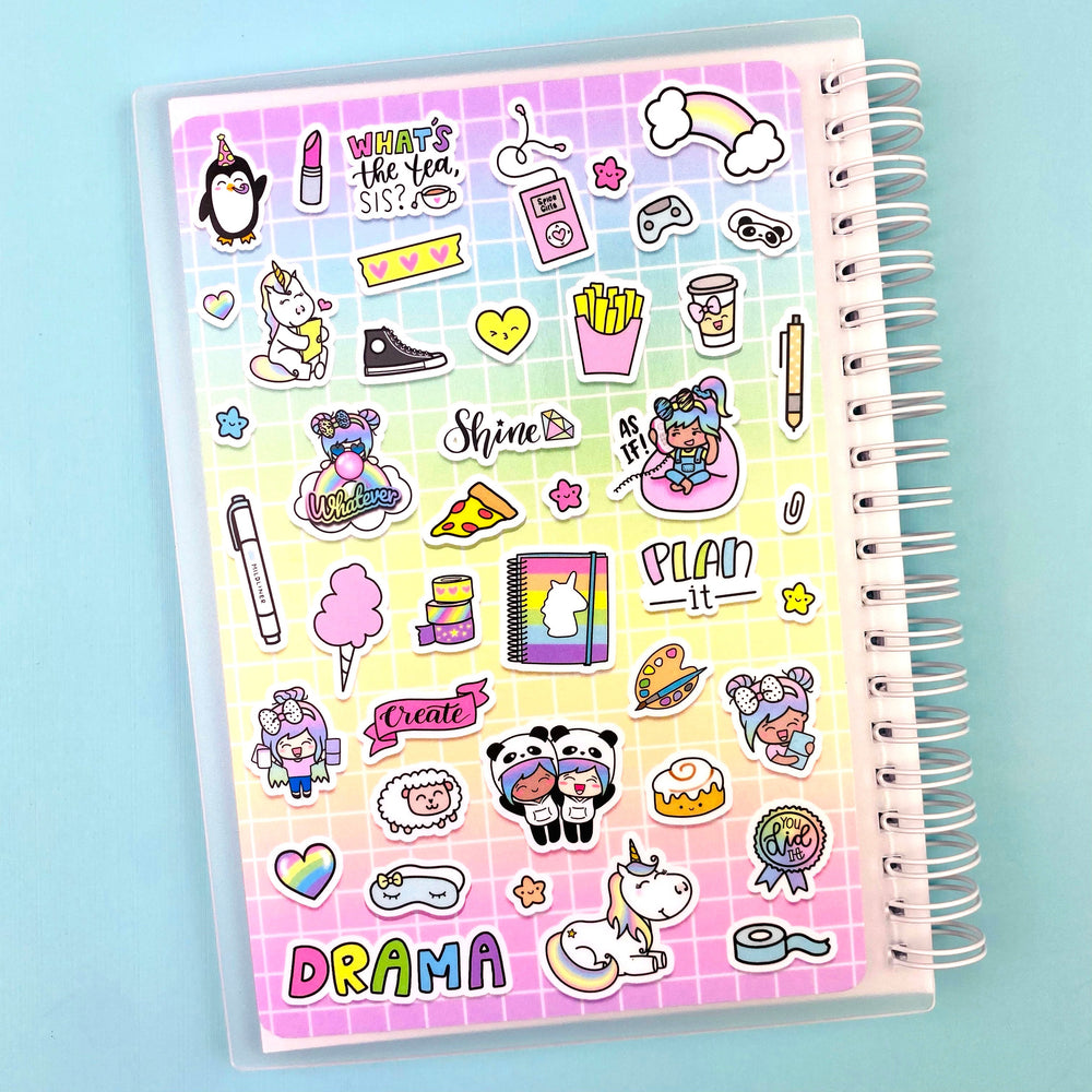 Sticker Collage Reusable Sticker Book (ONLINE ORDER ONLY)
