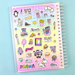 Sticker Collage Reusable Sticker Book (ONLINE ORDER ONLY)