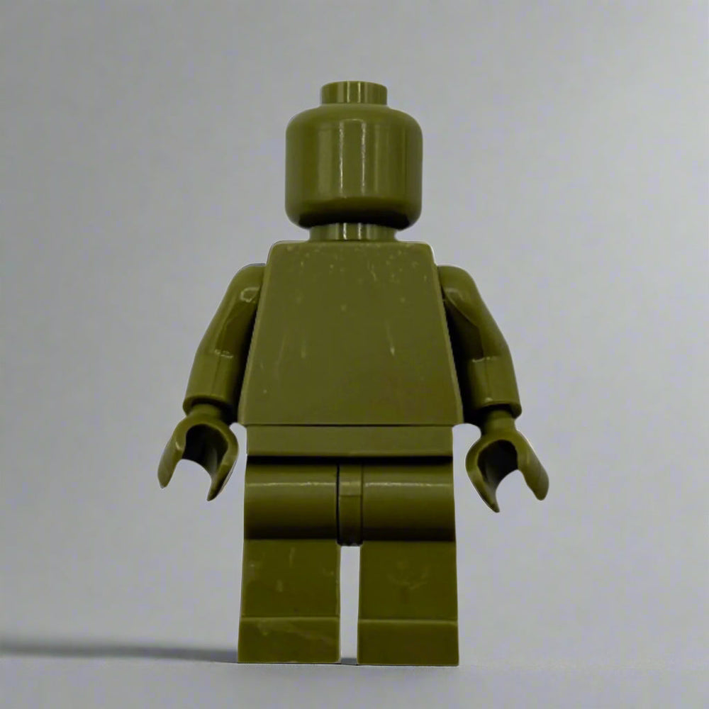 Monochrome Custom Minifigures – 40+ Vibrant Colors! (ONLINE ORDER ONLY)