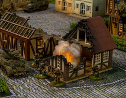 28mm Tudor House, Ruined - 28MMDF622 (Online Order Only)