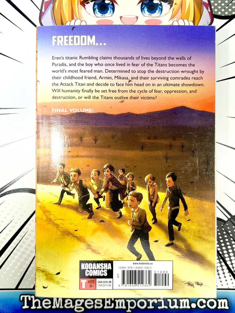 Attack on Titan Vol 34 (Online Order Only)