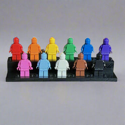 Pride Tribute Set - 11 Custom Monochrome Figures  – Brick Compatible Minifigures (ONLINE ORDER ONLY)