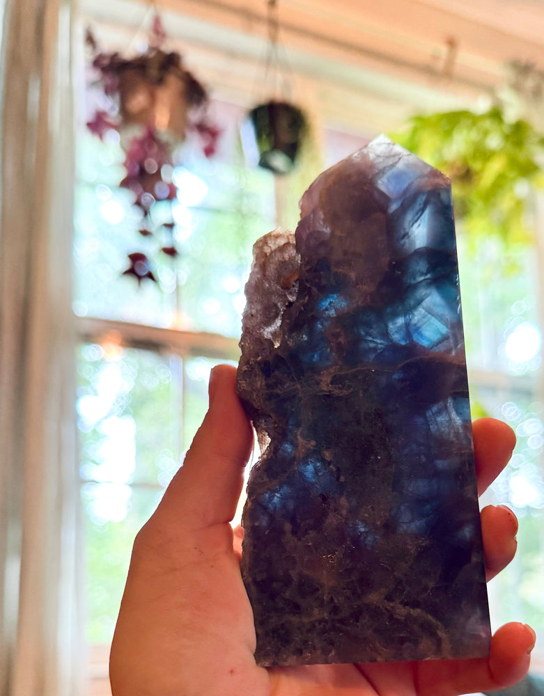 Stunning Fluorite Slices, Fluoresces Pink & Purple (ONLINE ORDER ONLY)