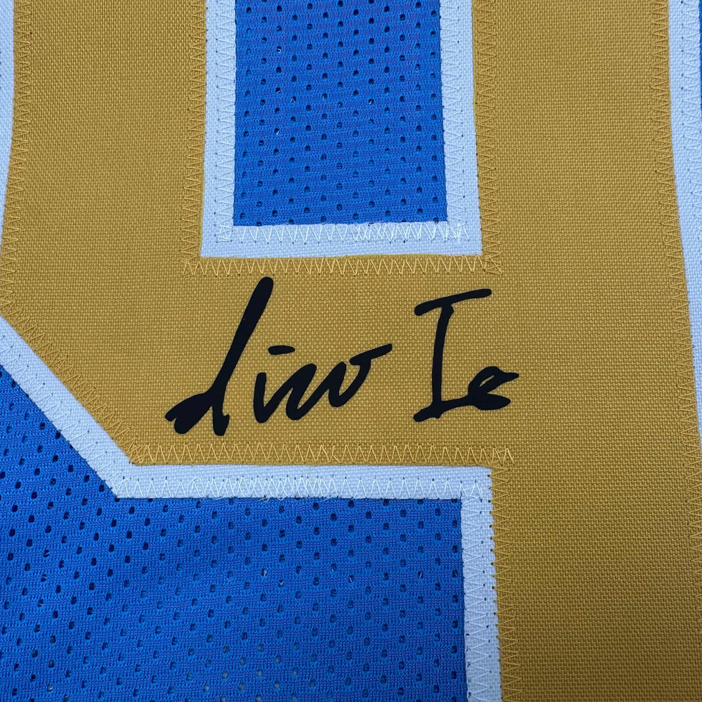 Facsimile Autographed Nico Iamaleava UCLA Blue Reprint Laser Auto College Football Jersey Size Men's XL (ONLINE ORDER ONLY)