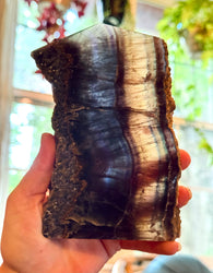 Stunning Fluorite Slices, Fluoresces Pink & Purple (ONLINE ORDER ONLY)