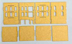 28mm Middle East Three Story Building - 28MMDF283 (Online Order Only)