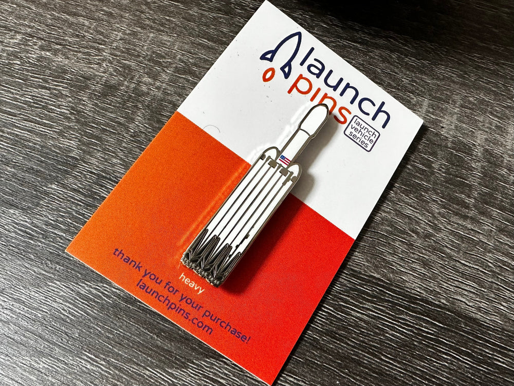 Heavy Launch Vehicle Enamel Pin (ONLINE ORDER ONLY)