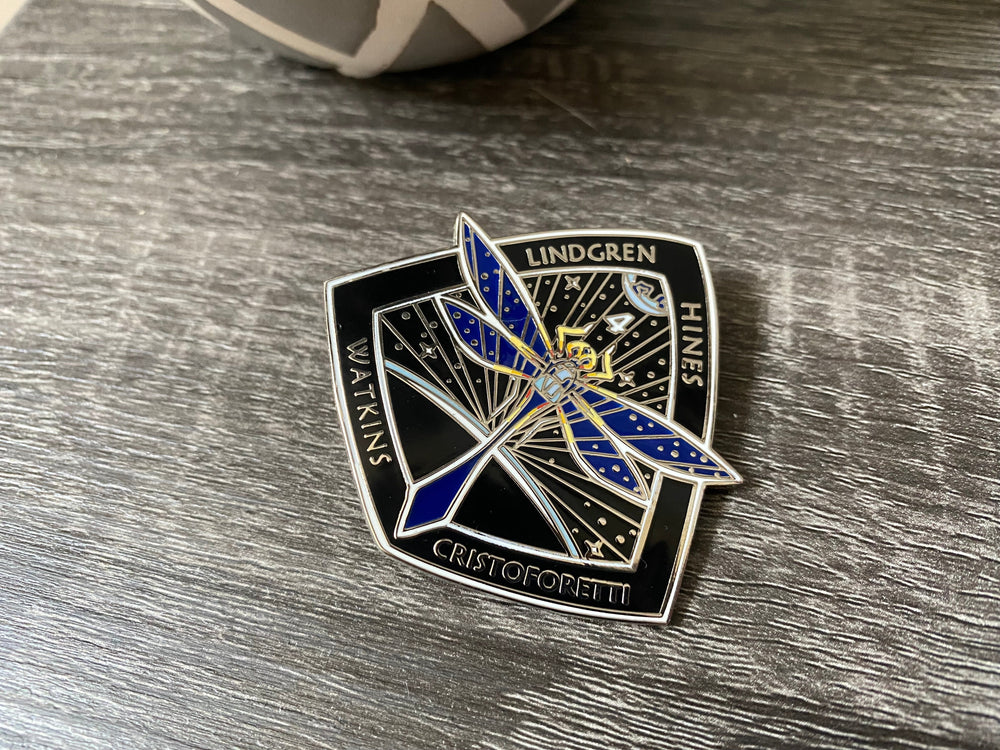 NASA Crew-4 USCV-4 Mission Patch Hard Enamel Pin (ONLINE ORDER ONLY)