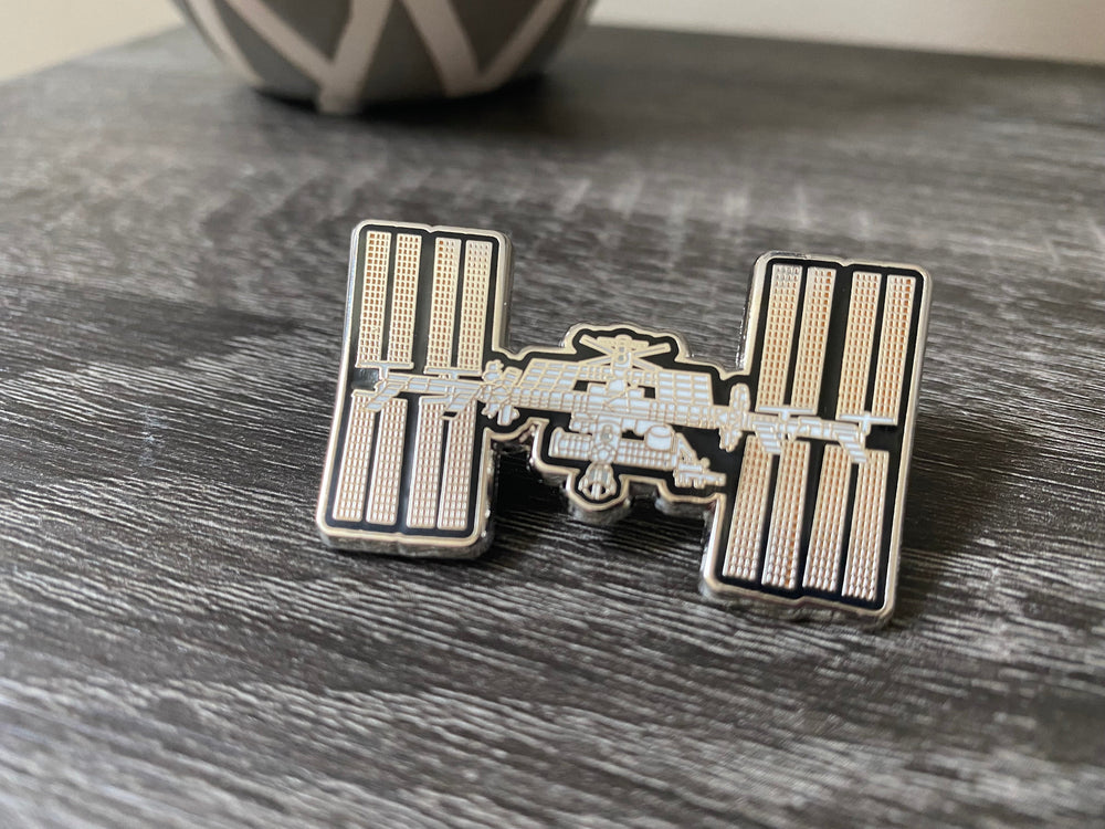 International Space Station (ISS) Enamel Pin (ONLINE ORDER ONLY)