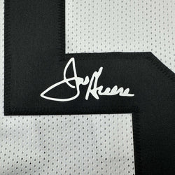 Facsimile Autographed Mean Joe Greene Pittsburgh White Reprint Laser Auto Football Jersey Size Men's XL (ONLINE ORDER ONLY)
