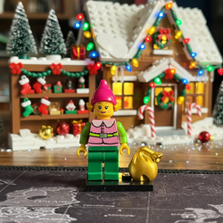 Peppermint Penny Minifigure - Holiday Minifigure (ONLINE ORDER ONLY)