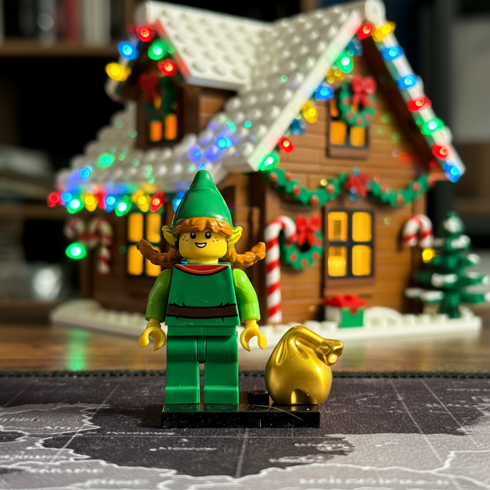 Tinsel Tilly Minifigure - Holiday Minifigure (ONLINE ORDER ONLY)