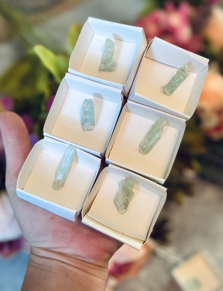 Etched Aquamarine Specimens from Brazil (ONLINE ORDER ONLY)