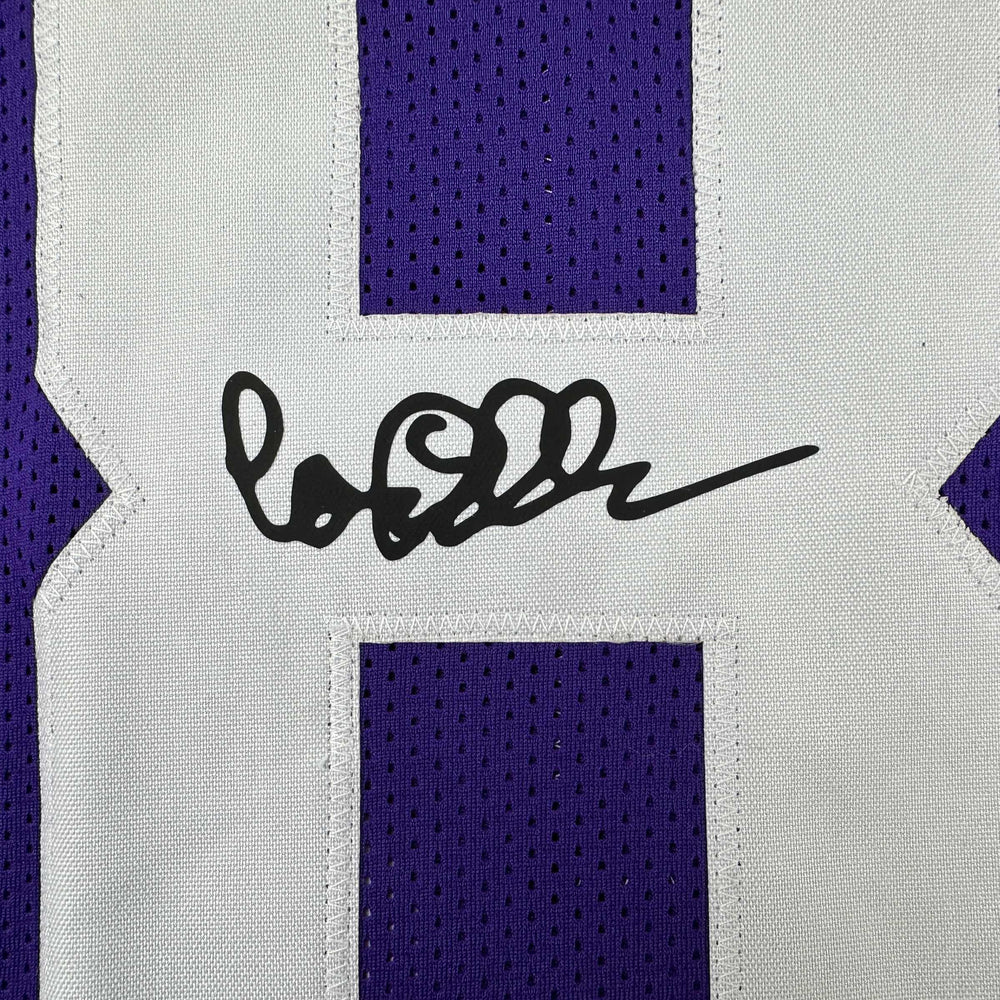 Facsimile Autographed Carl Eller Minnesota Purple Reprint Laser Auto Football Jersey Size Men's XL (ONLINE ORDER ONLY)
