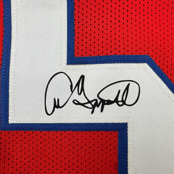 Facsimile Autographed Andre Tippett New England Red Reprint Laser Auto Football Jersey Size Men's XL (ONLINE ORDER ONLY)