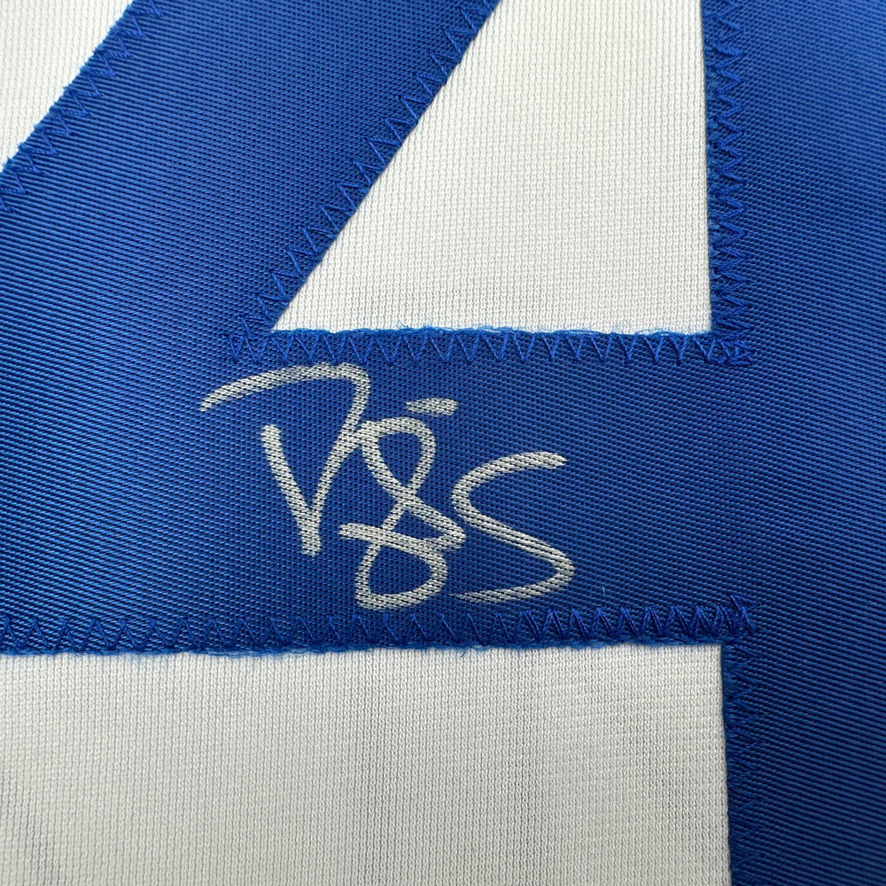 Autographed/Signed Darryl Strawberry Los Angeles LA White Baseball Jersey JSA COA (ONLINE ORDER ONLY)