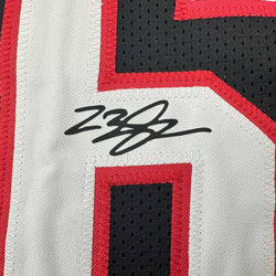 Facsimile Autographed LeBron James Miami Black Reprint Laser Auto Basketball Jersey Size Men's XL (ONLINE ORDER ONLY)