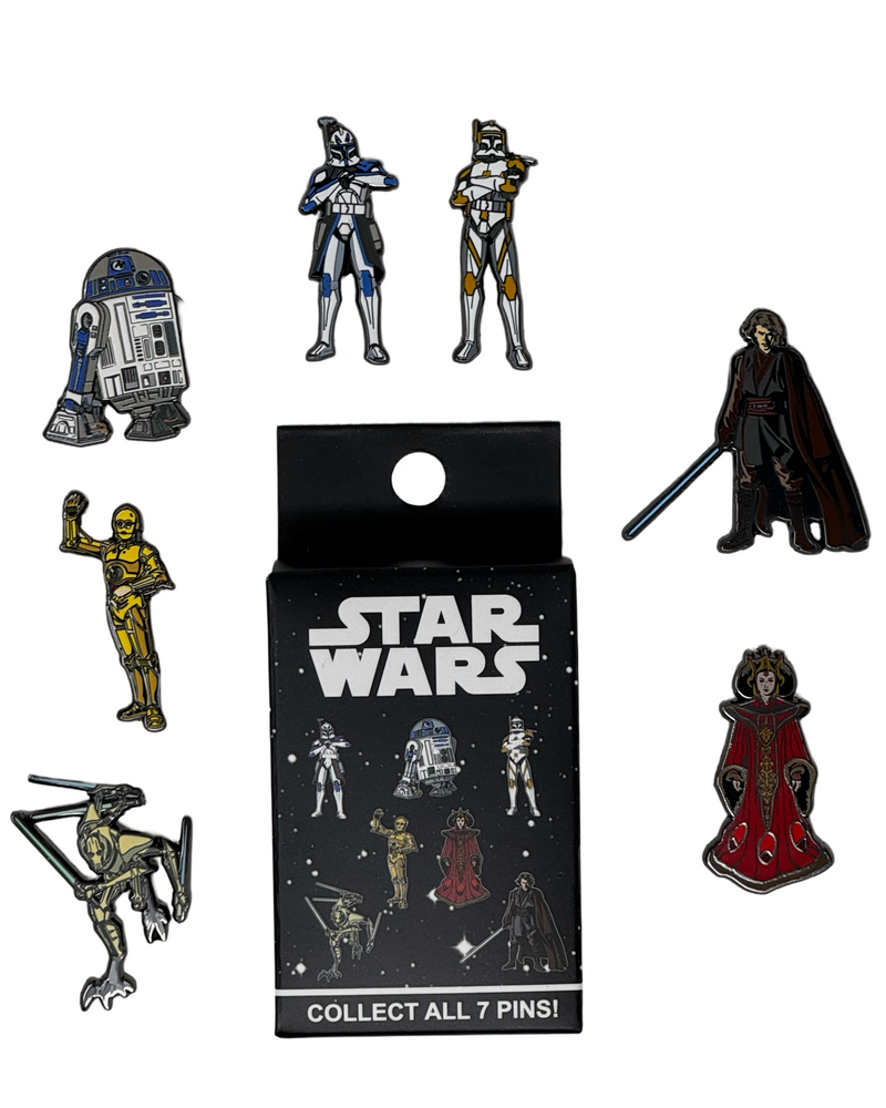 Star Wars Blind Box Mystery Enamel Pin SWC TOKYO 2025 Exclusive (04/30/2025) (ONLINE ORDER ONLY)