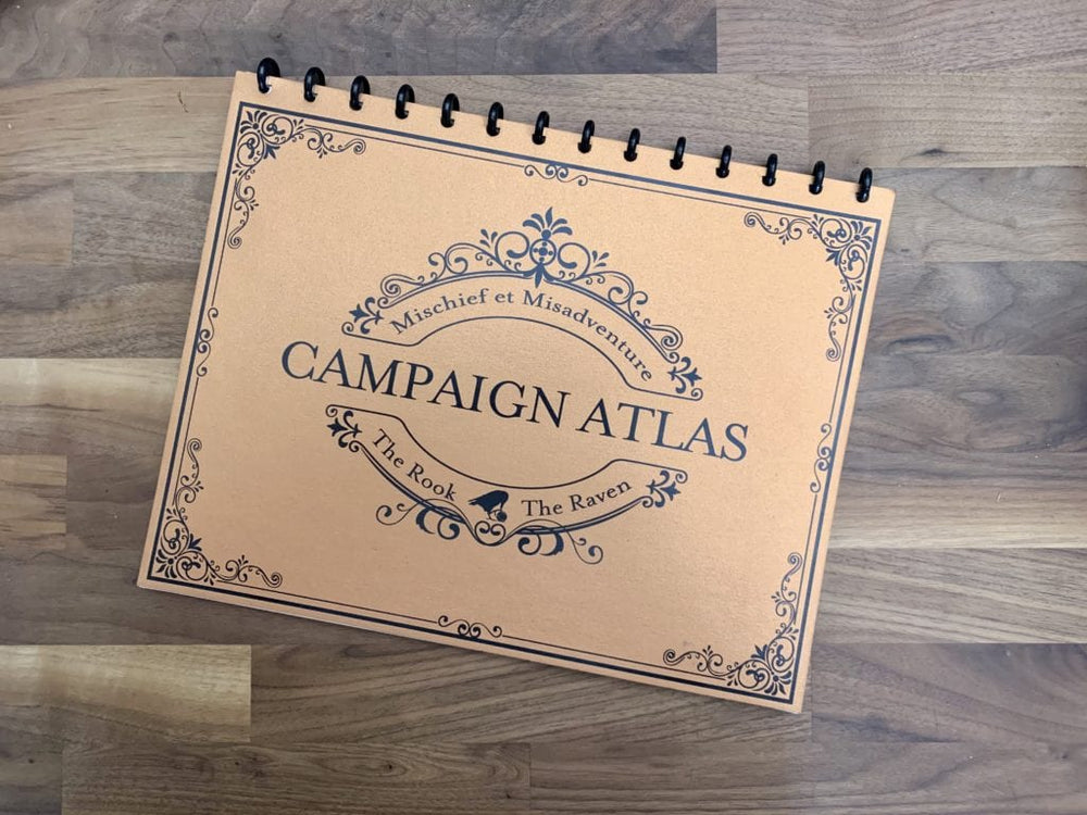 Rook & Raven: The Campaign Atlas - Square Grid (ONLINE ORDER ONLY)