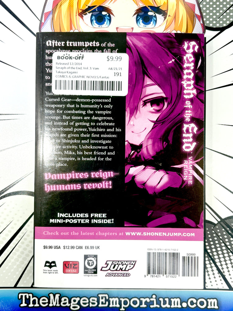 Seraph of the End Vampire Reign Vol 3
