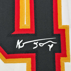 Framed Facsimile Autographed Ketel Marte 35x39 Arizona White Reprint Laser Auto Baseball Jersey (ONLINE ORDER ONLY)