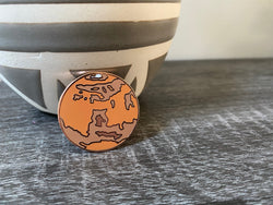 Mars Hard Enamel Pin (ONLINE ORDER ONLY)