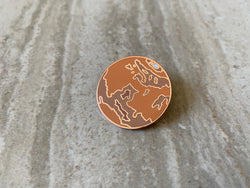 Mars Hard Enamel Pin (ONLINE ORDER ONLY)