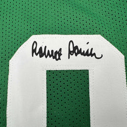 Facsimile Autographed Robert Parish Boston Green Reprint Laser Auto Basketball Jersey Size Men's XL (ONLINE ORDER ONLY)