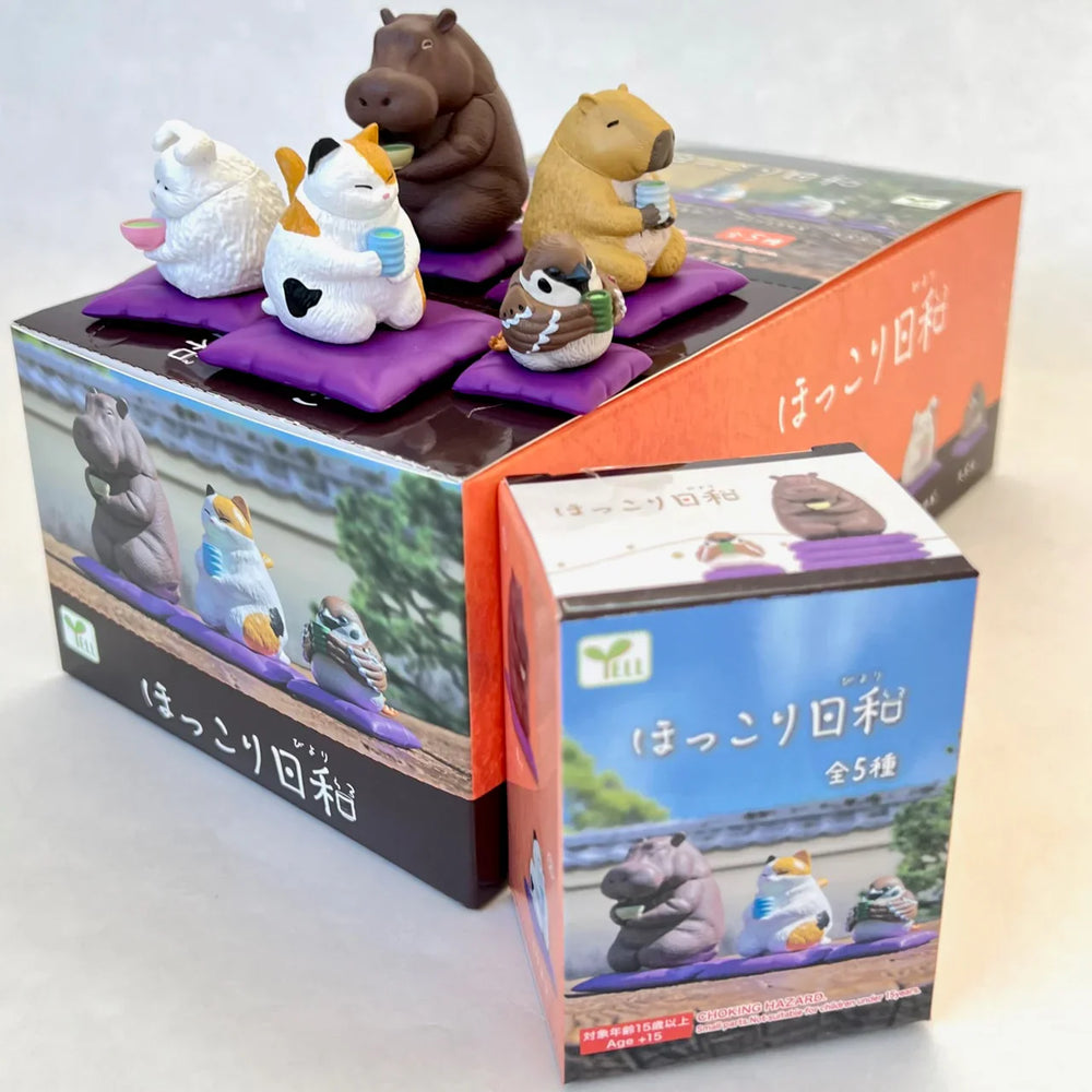 TEA TIME ANIMALS FIGURINE BLIND BOX (1 Blind Box) (ONLINE ORDER ONLY)