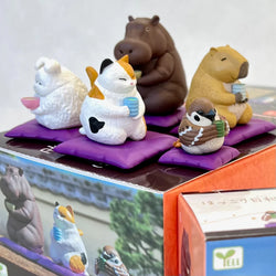 TEA TIME ANIMALS FIGURINE BLIND BOX (1 Blind Box) (ONLINE ORDER ONLY)