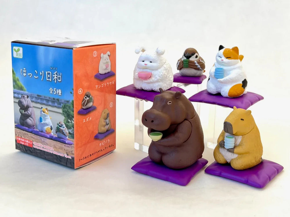 TEA TIME ANIMALS FIGURINE BLIND BOX (1 Blind Box) (ONLINE ORDER ONLY)