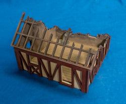 28mm Small Half Timber House  - 28MMDF550 (Online Order Only)