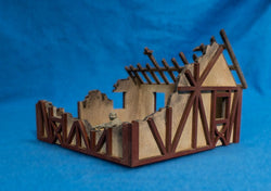 28mm Small Half Timber House  - 28MMDF550 (Online Order Only)