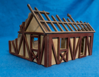 28mm Small Half Timber House  - 28MMDF550 (Online Order Only)