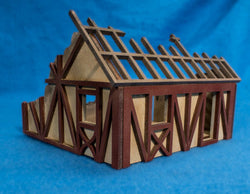 28mm Small Half Timber House  - 28MMDF550 (Online Order Only)
