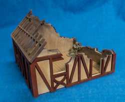 28mm Small Half Timber House  - 28MMDF550 (Online Order Only)