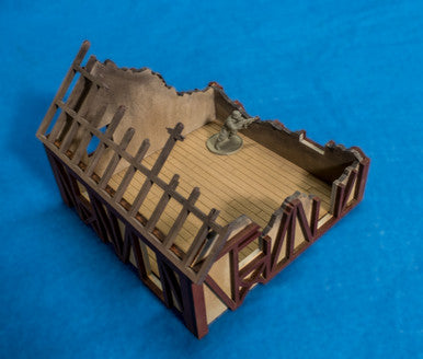 28mm Small Half Timber House  - 28MMDF550 (Online Order Only)