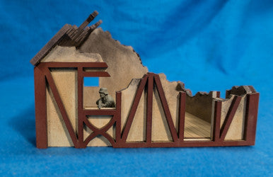 28mm Small Half Timber House  - 28MMDF550 (Online Order Only)