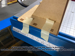 Fence for Hot Wire Foam Cutter (Hercules / Proxxon) (Online Order Only) (Online Order Only)
