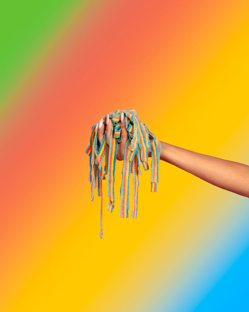 Sour Strips Rainbow (104g) (ONLINE ORDER ONLY)