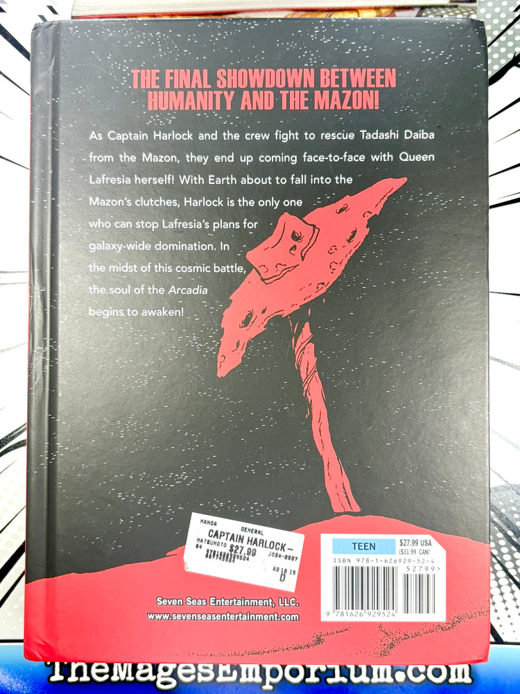 Captain Harlock Vol 3 Hardcover (Online Order Only)
