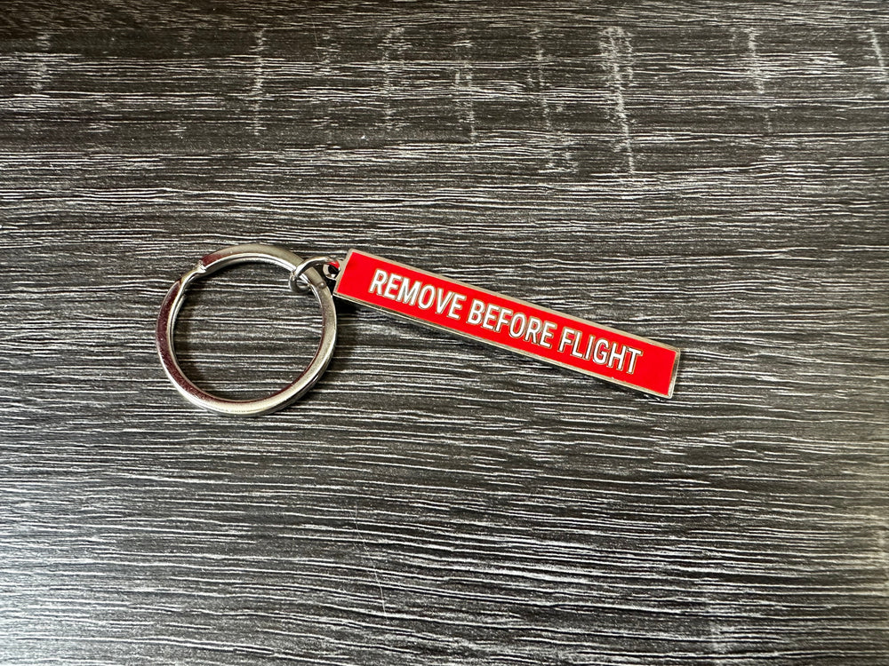 Remove Before Flight Keychain (ONLINE ORDER ONLY)