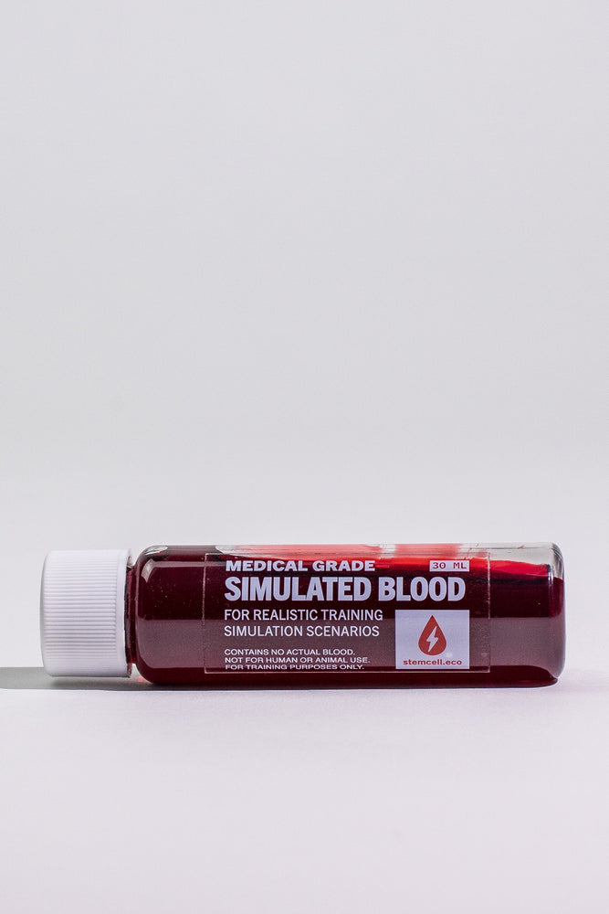 Medical Grade Simulated Blood (ONLINE ORDER ONLY)