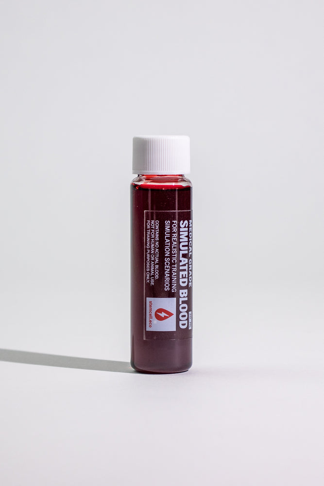 Medical Grade Simulated Blood (ONLINE ORDER ONLY)