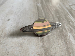 Saturn Hard Enamel Pin (ONLINE ORDER ONLY)