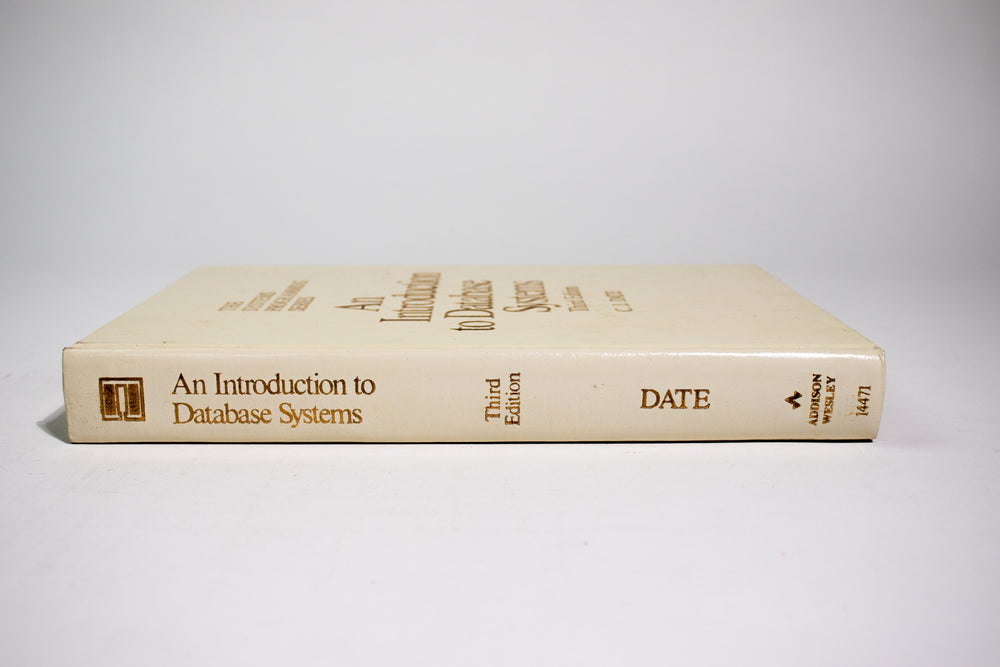 The System Programming Series: Introduction to Database Systems, Third edition (ONLINE ORDER ONLY)