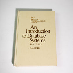 The System Programming Series: Introduction to Database Systems, Third edition (ONLINE ORDER ONLY)