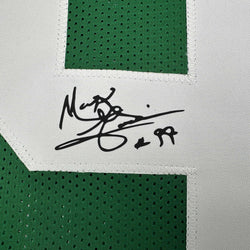 Facsimile Autographed Mark Gastineau New York Green Reprint Laser Auto Football Jersey Size Men's XL (ONLINE ORDER ONLY)